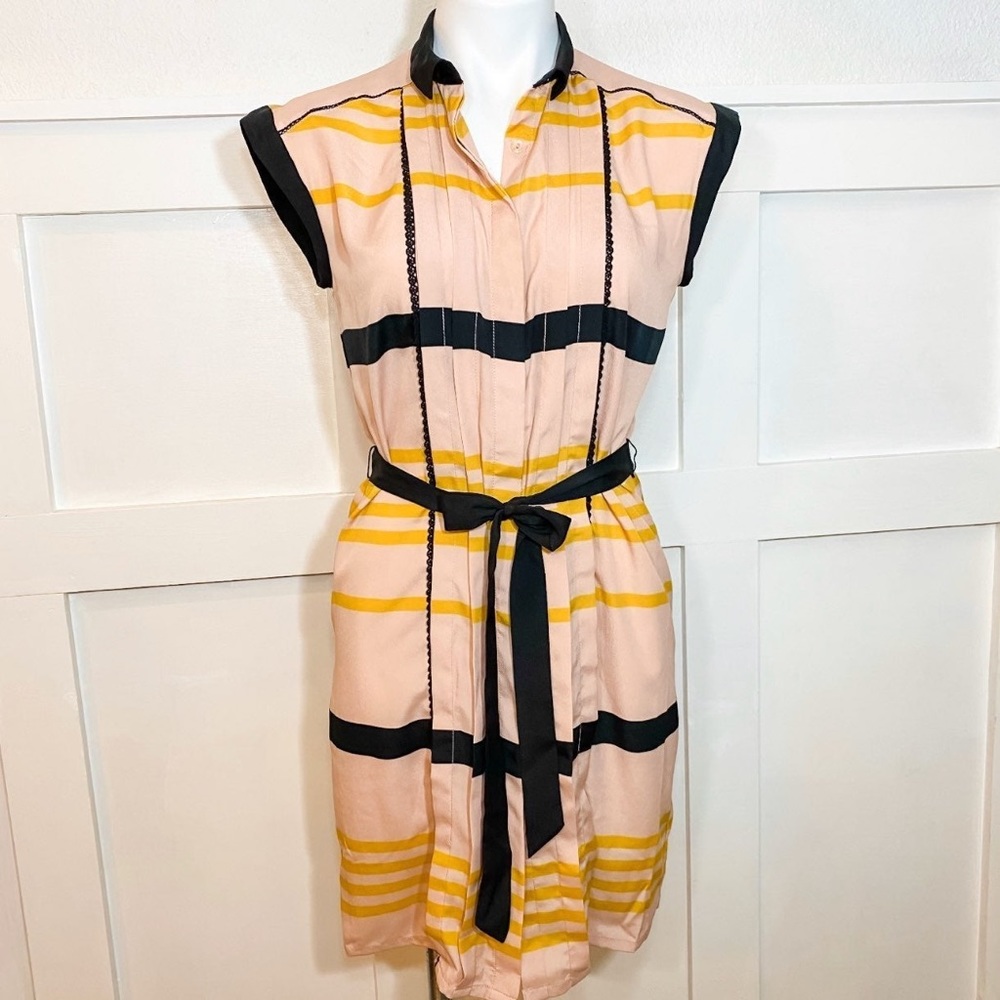 NWT Jason Wu Pleated Shift Dress